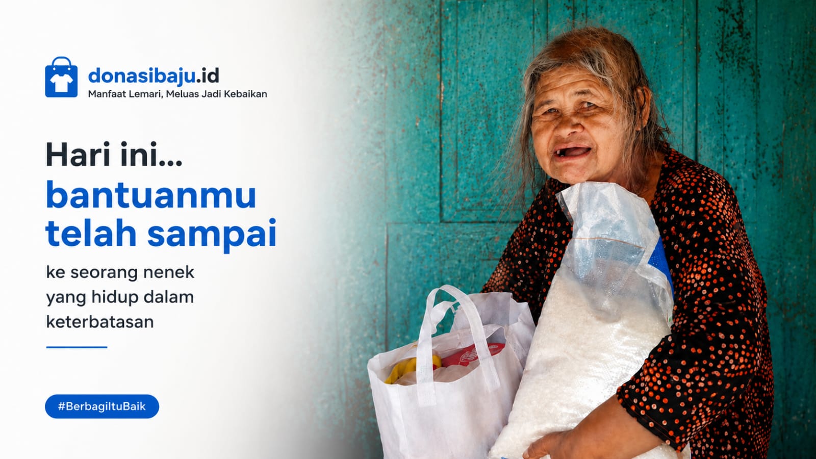 bantuan sembako untuk lansia